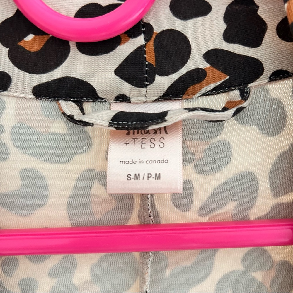 Smash + Tess Leopard Print Robe - Small Medium - Picture 6 of 7